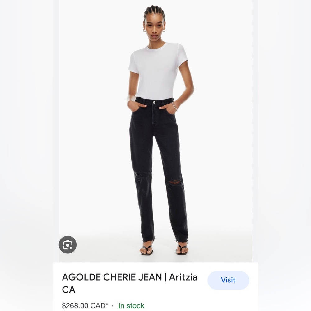 AGOLDE CHERRIE JEANS 27”